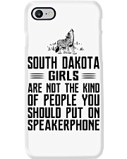 Put on speakerphone - not - South Dakota girls Phone Case tile