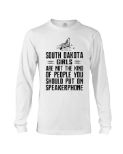 Put on speakerphone - not - South Dakota girls Long Sleeve Tee tile