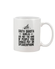 Put on speakerphone - not - South Dakota girls Mug tile