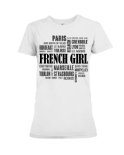 French girl cities Premium Fit Ladies Tee tile