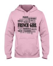 French girl cities Hooded Sweatshirt front