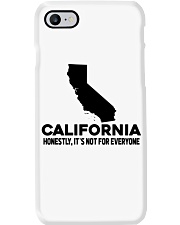 California It's Not For Everyone Phone Case tile