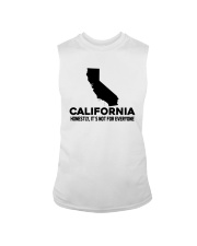 California It's Not For Everyone Sleeveless Tee tile