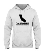 California It's Not For Everyone Hooded Sweatshirt front