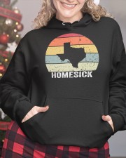 Vintage Homesick Texas Hooded Sweatshirt custom-hoodie-sweatshirt-lifestyle-front-208