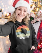 Vintage Homesick Texas Hooded Sweatshirt custom-hoodie-sweatshirt-lifestyle-front-212