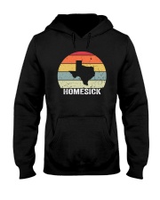 Vintage Homesick Texas Hooded Sweatshirt front