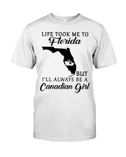 LIFE TOOK ME TO FLORIDA BE A CANADIAN GIRL Classic T-Shirt tile