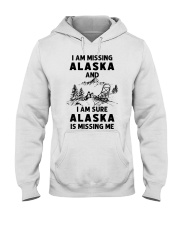 Alaska Is Missing Me Hooded Sweatshirt tile