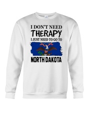 Therapy - Go To North Dakota Crewneck Sweatshirt tile