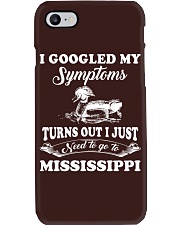 Google My Symptoms - Go To Mississippi Phone Case tile