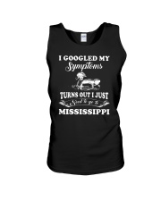 Google My Symptoms - Go To Mississippi Unisex Tank tile