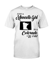 MINNESOTA GIRL IN COLORADO Classic T-Shirt tile