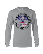 LIVING IN KENTUCKY WITH OHIO ROOTS Long Sleeve Tee tile
