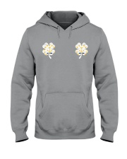 Rhode Island Flag - Four Leaf Clover Hooded Sweatshirt tile