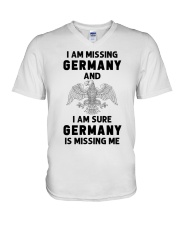 Germany Is Missing Me V-Neck T-Shirt tile
