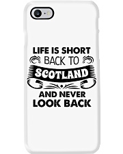 Back To Scotland Phone Case tile