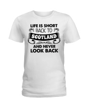 Back To Scotland Ladies T-Shirt tile