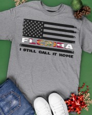 Flag Florida- Call It Home Classic T-Shirt apparel-classic-tshirt-lifestyle-back-69