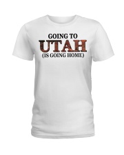 Going To Utah Landscape Ladies T-Shirt tile