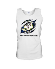 Don't Forget Your Roots - Connecticut Unisex Tank tile