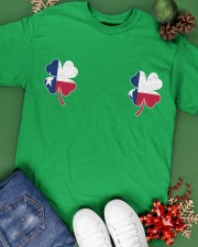 Texas Flag - Four Leaf Clover Classic T-Shirt apparel-classic-tshirt-lifestyle-back-69