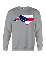 OHIO FLAG IN NORTH CAROLINA Crewneck Sweatshirt tile