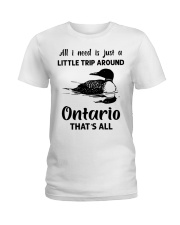 A Little Trip Around Ontario Ladies T-Shirt tile