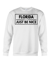 Florida Just Be Nice Crewneck Sweatshirt tile