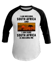 I Am Missing South Africa Baseball Tee tile