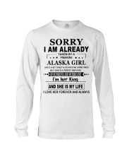 Taken By A Freaking - Alaska Girl Long Sleeve Tee tile