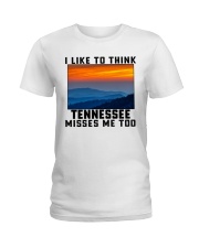Tennessee Misses Me Too Ladies T-Shirt tile