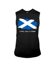 Flag Scotland I Still Call It Home Sleeveless Tee tile