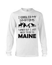 Googled my symptoms need to go to Maine Long Sleeve Tee tile