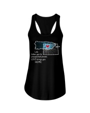 PUERTO RICO COLORADO LOVE BRINGS YOU HOME Ladies Flowy Tank tile