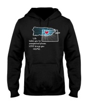 PUERTO RICO COLORADO LOVE BRINGS YOU HOME Hooded Sweatshirt tile