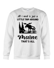 A Little Trip Around Maine Crewneck Sweatshirt tile