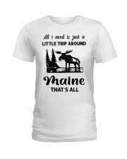 A Little Trip Around Maine Ladies T-Shirt tile