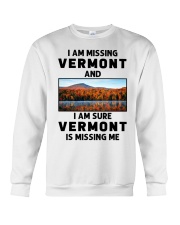 I Am Missing Vermont Crewneck Sweatshirt tile
