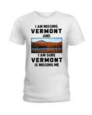 I Am Missing Vermont Ladies T-Shirt tile