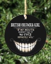 If My Mouth British Columbia Girl Circle ornament - single (porcelain) aos-circle-ornament-single-porcelain-lifestyles-02