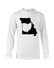 MAP OHIO IN MISSOURI Long Sleeve Tee tile