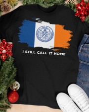 Flag Brooklyn I Still Call It Home Classic T-Shirt apparel-classic-tshirt-lifestyle-front-81