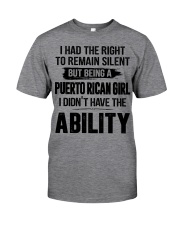 BEING A PUERTO RICAN GIRL Classic T-Shirt tile
