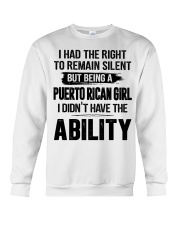BEING A PUERTO RICAN GIRL Crewneck Sweatshirt tile
