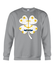 Flag Rhode Island Four Leaf Clover Crewneck Sweatshirt tile