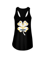 Flag Rhode Island Four Leaf Clover Ladies Flowy Tank tile