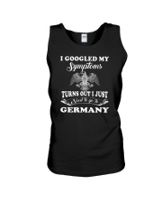 Google My Symptoms - Go To Germany Unisex Tank tile