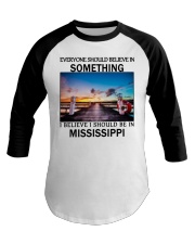 Should Be In Mississippi Baseball Tee tile