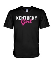 Kentucky Girl V-Neck T-Shirt tile
